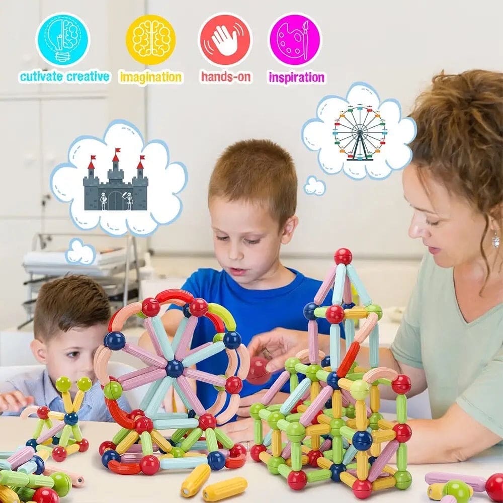 Magnetic Toys Building Blocks - 36 PCS