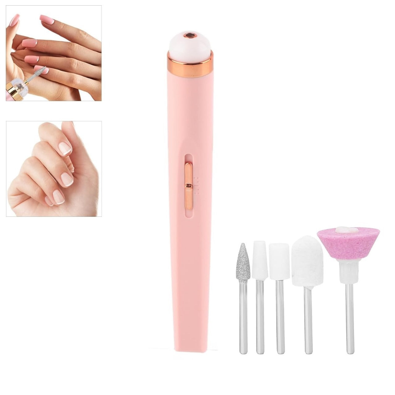 Professional Manicure Nail Tools – 1 Pack Pink Precision Nail Shaping & Grooming Tool, Salon-Quality, Durable ABS Plastic, Easy At-Home Nail Care